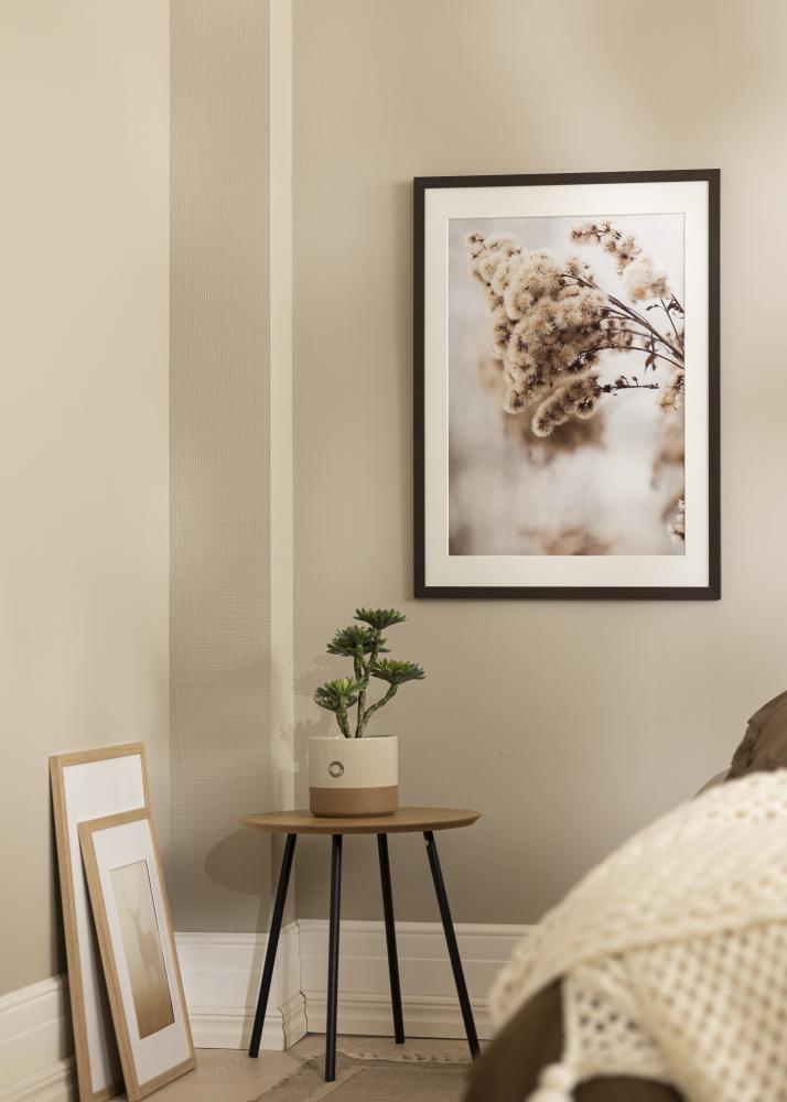 Рамка Stilren Венге 50х70см - Паспарту Бяло 40х60см