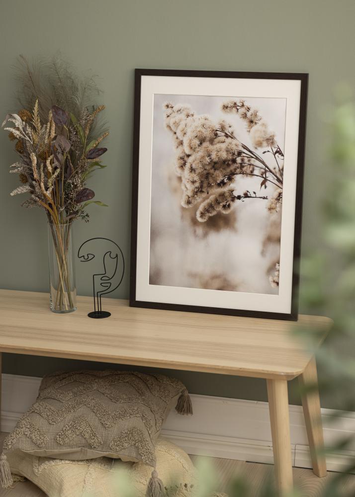 Рамка Stilren Венге 50х70см - Паспарту Бяло 40х60см