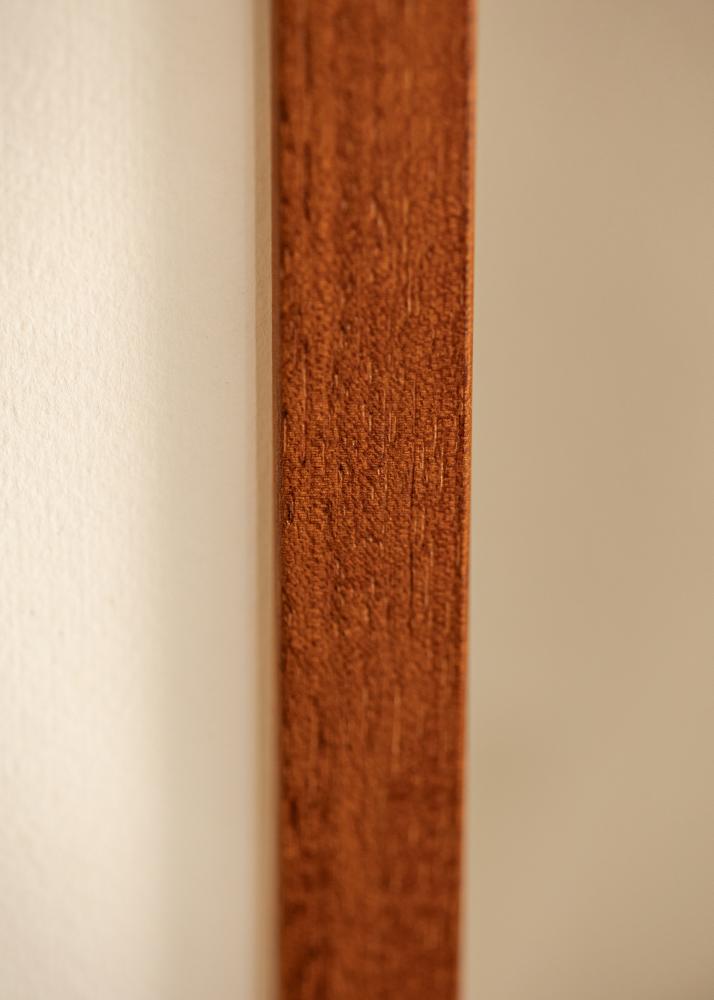 Рамка Hermes Череша 40х40 cm - Паспарту Бяло 27х27 cm