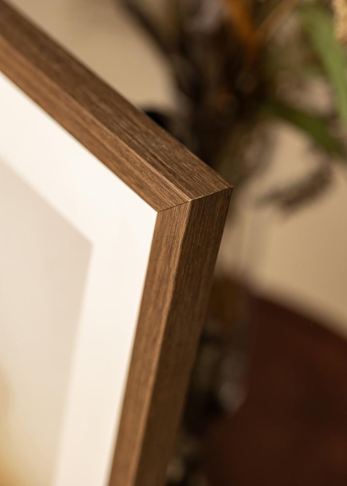 Рамка Hermes Орех 60х70 cm - Паспарту Бяло 50х56 cm