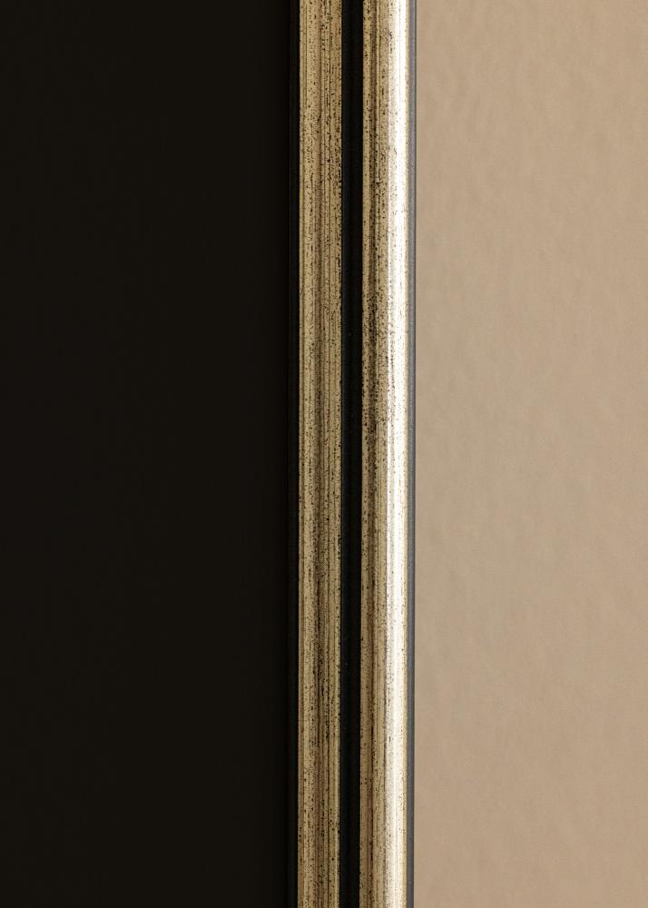 Рамка Horndal Сребро 60x60 cm - Паспарту Черно 50x50 cm