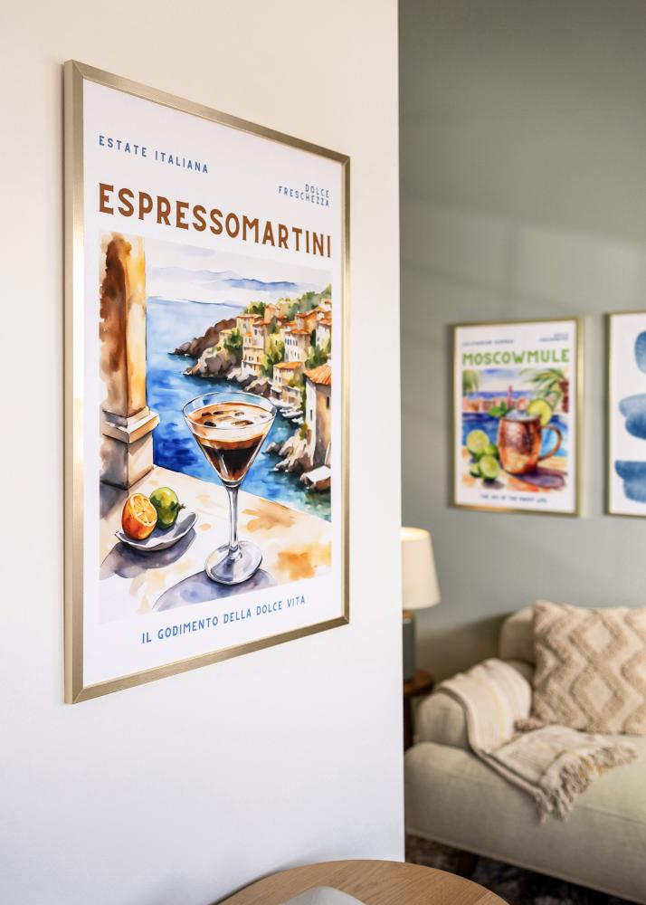 Рамка Trendy Акрилно стъкло Златно 21x29,7 cm (A4)