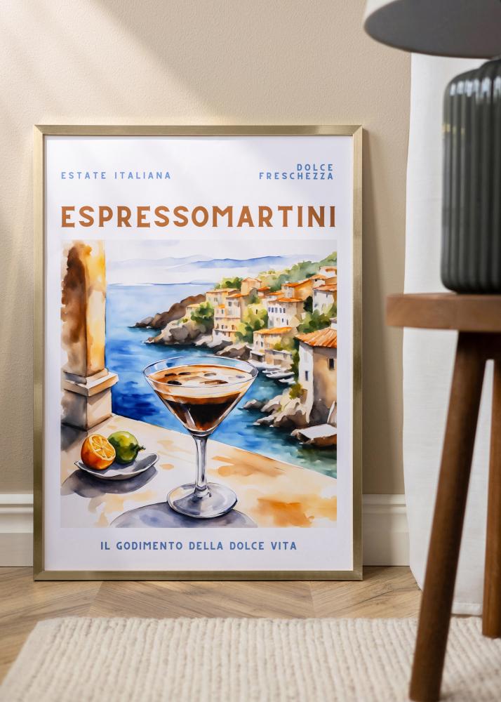 Рамка Trendy Акрилно стъкло Златно 21x29,7 cm (A4)