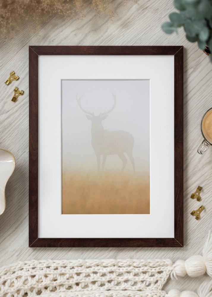 Рамка BGA Classic Акрилно стъкло орех 20x20 cm