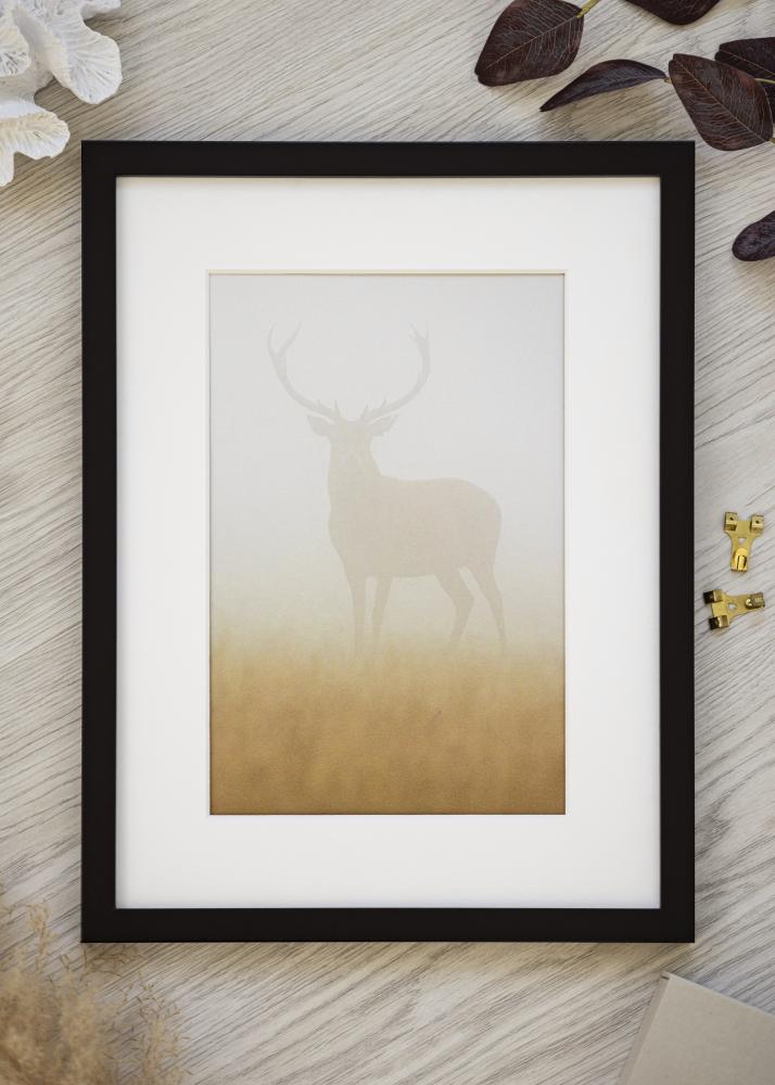 Широка рамка за картина черна 29,7 x 42 cm (A3)