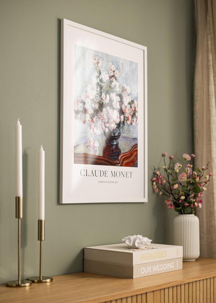 Широка рамка за картина бяла 42 x 59,4 cm (A2)