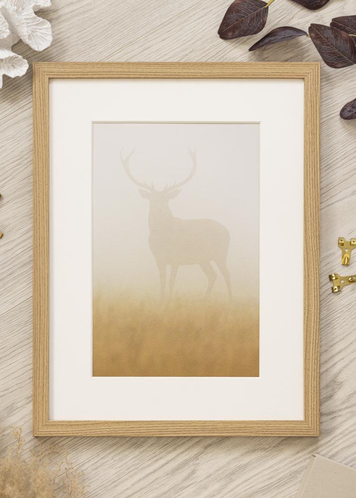 Широка рамка за картина дъб 30 x 40 cm