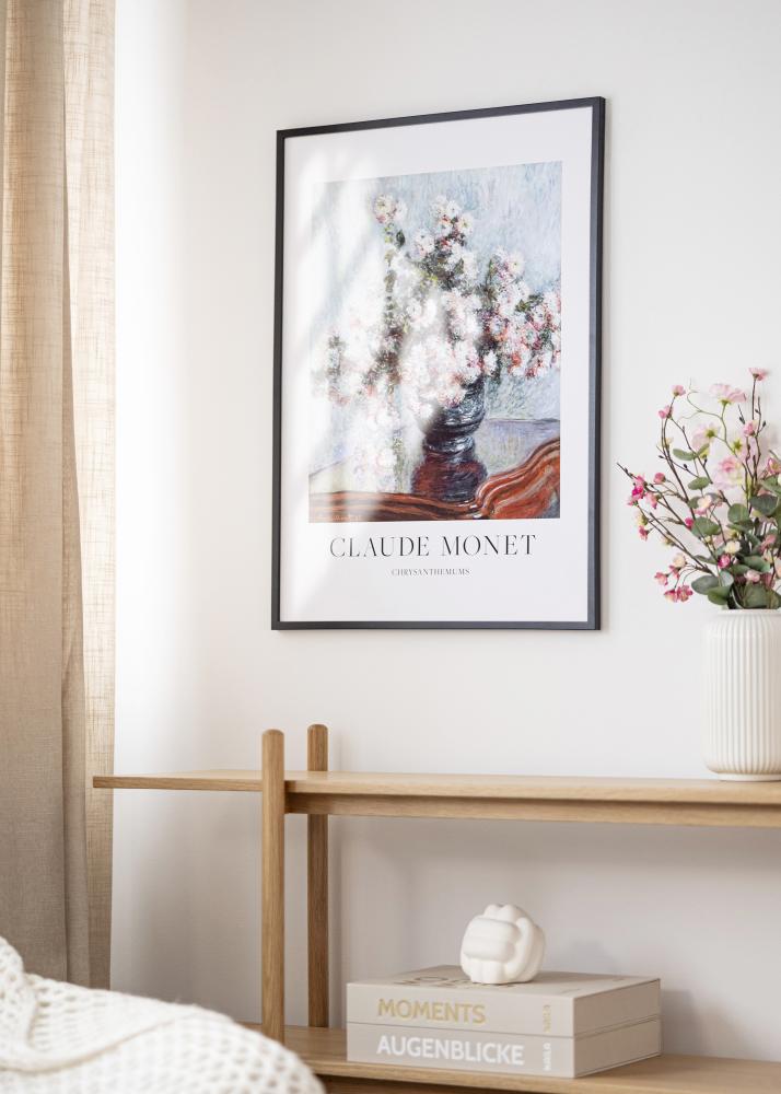 Тънка рамка за картина черна 21 x 30 cm