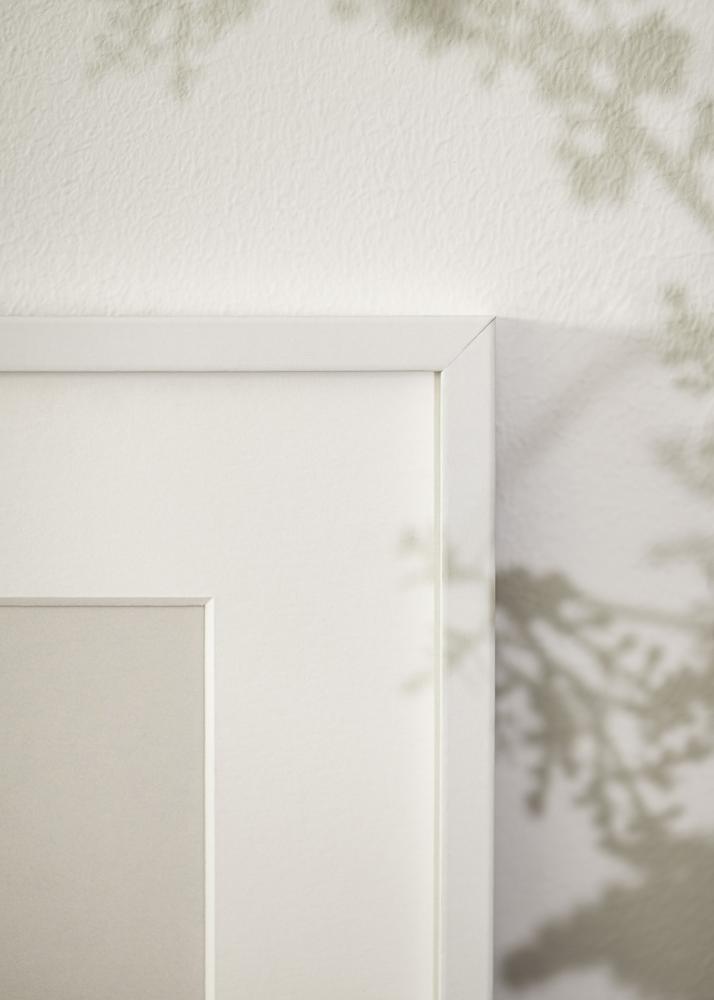 Тънка рамка за картина бяла 21 x 30 cm