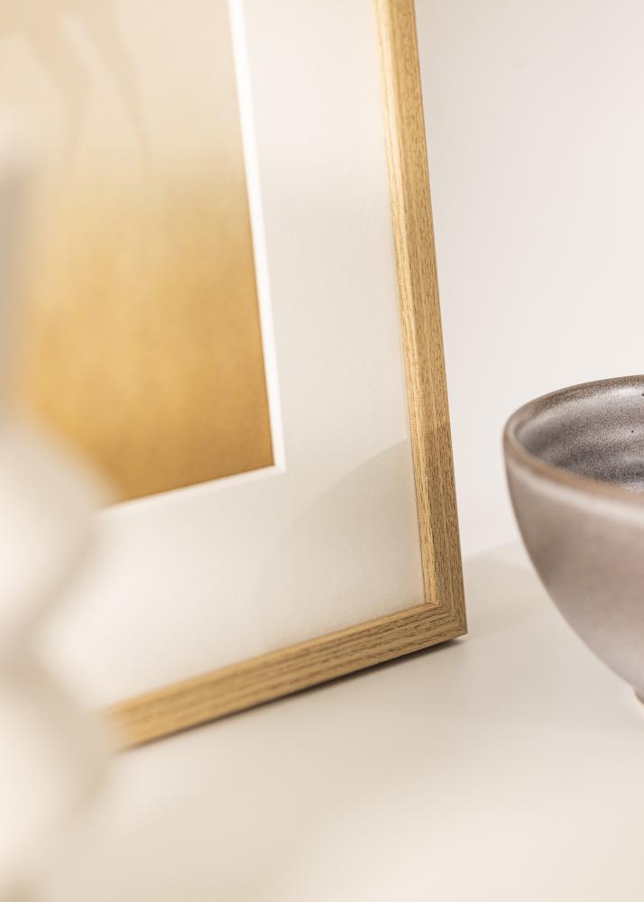 Тънка рамка за картина дъб 29,7 x 42 cm (A3)