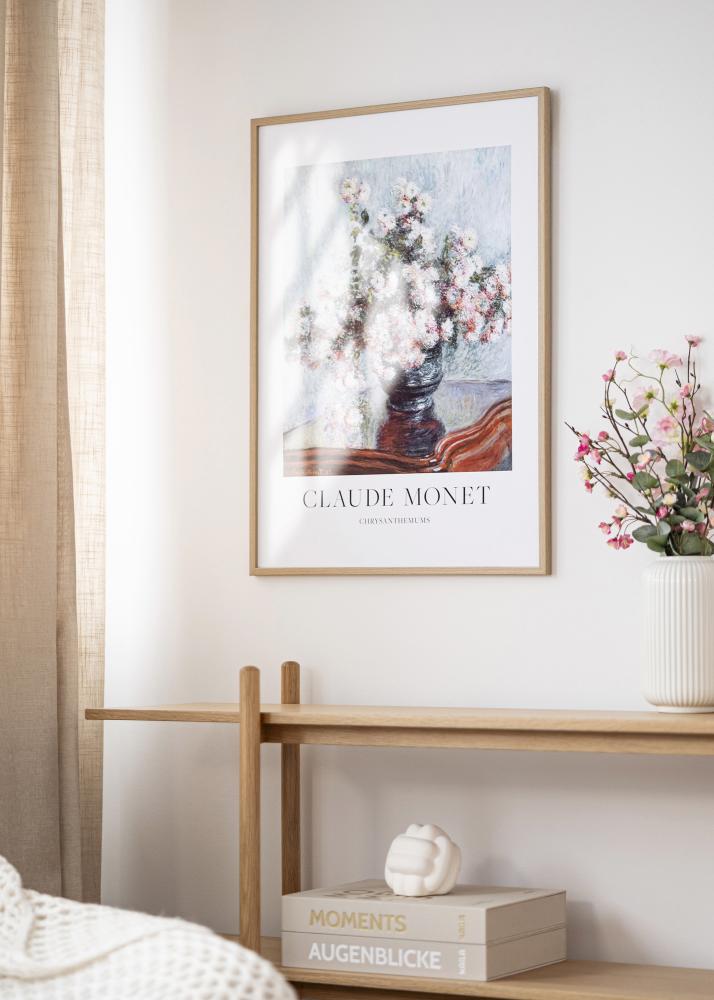 Тънка рамка за картина дъб 29,7 x 42 cm (A3)