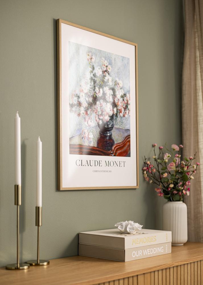 Тънка рамка за картина дъб 29,7 x 42 cm (A3)