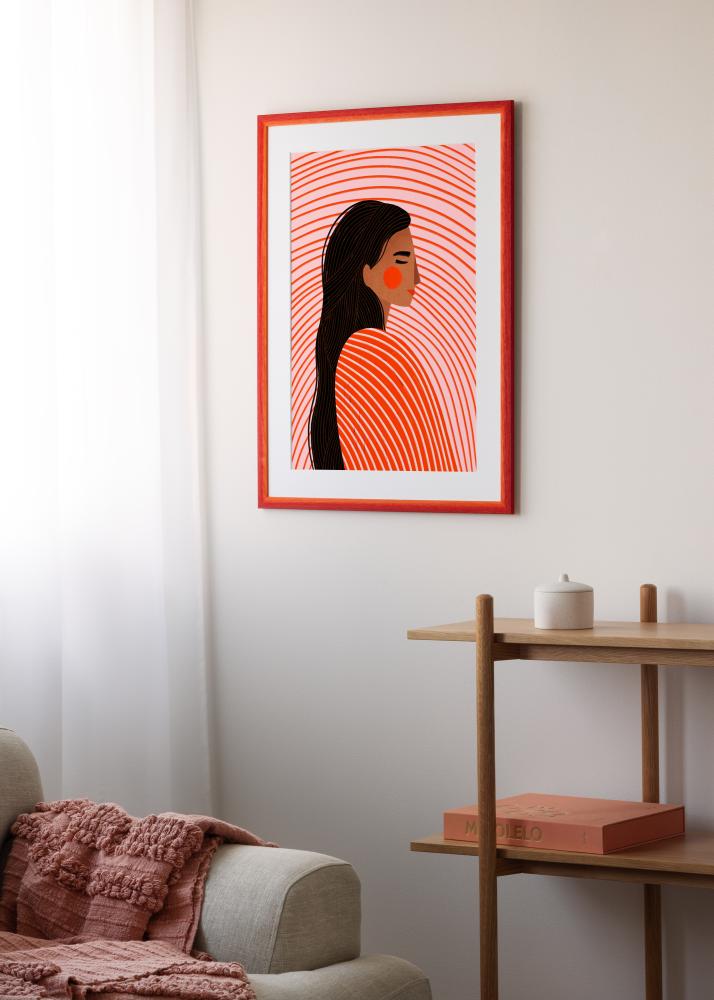 Рамка Cornwall Акрилно стъкло Червен 40x40 cm