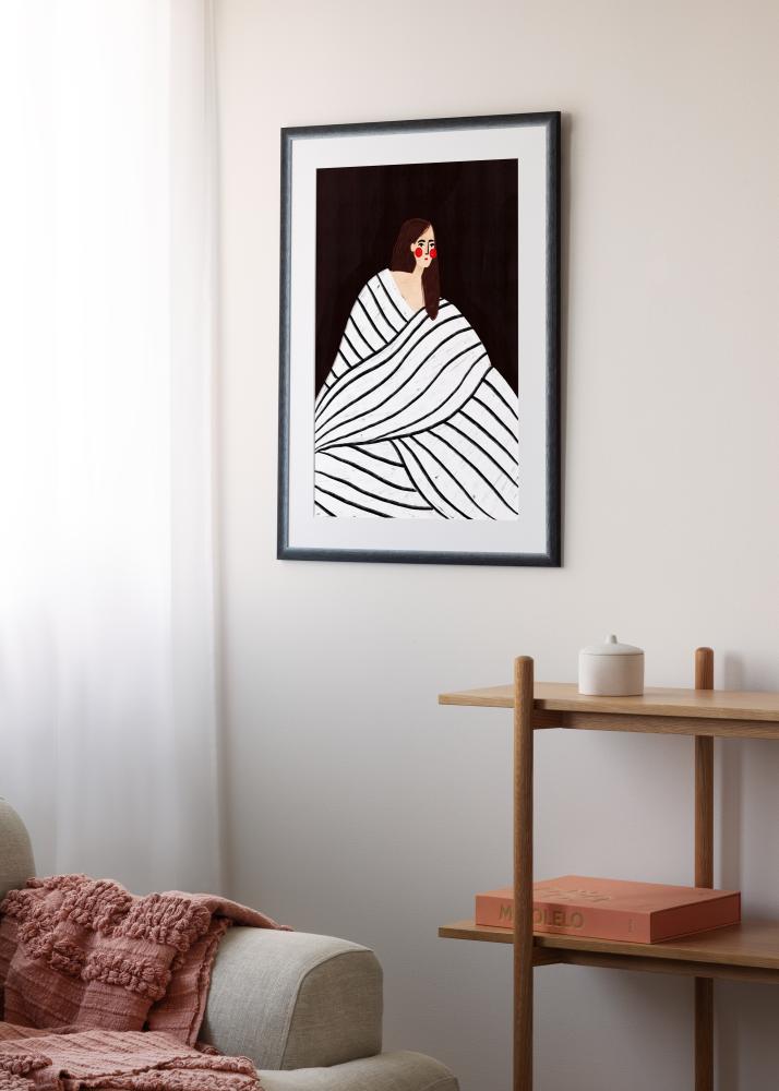 Рамка Cornwall Акрилно стъкло Черен 70x100 cm