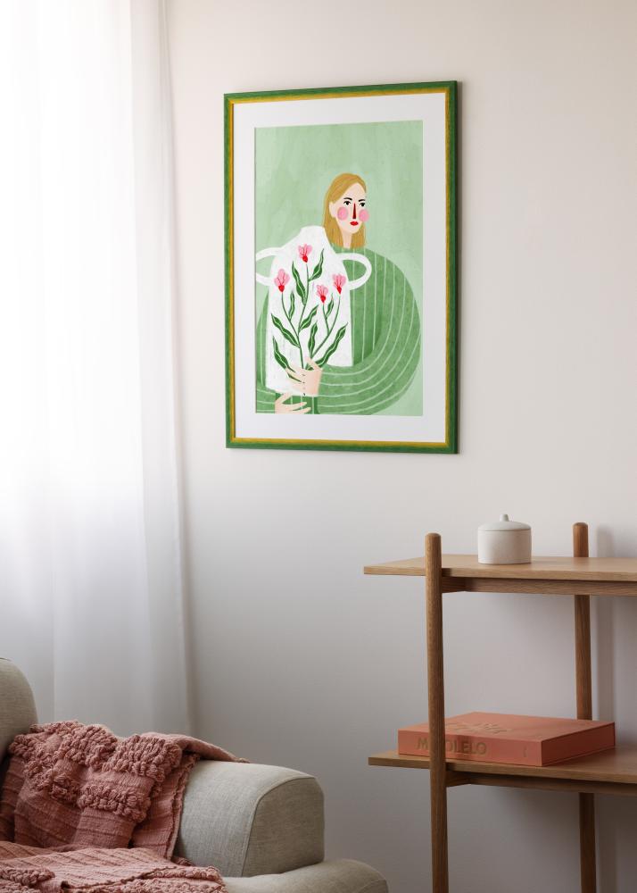 Рамка Cornwall Акрилно стъкло Зелен 30x30 cm