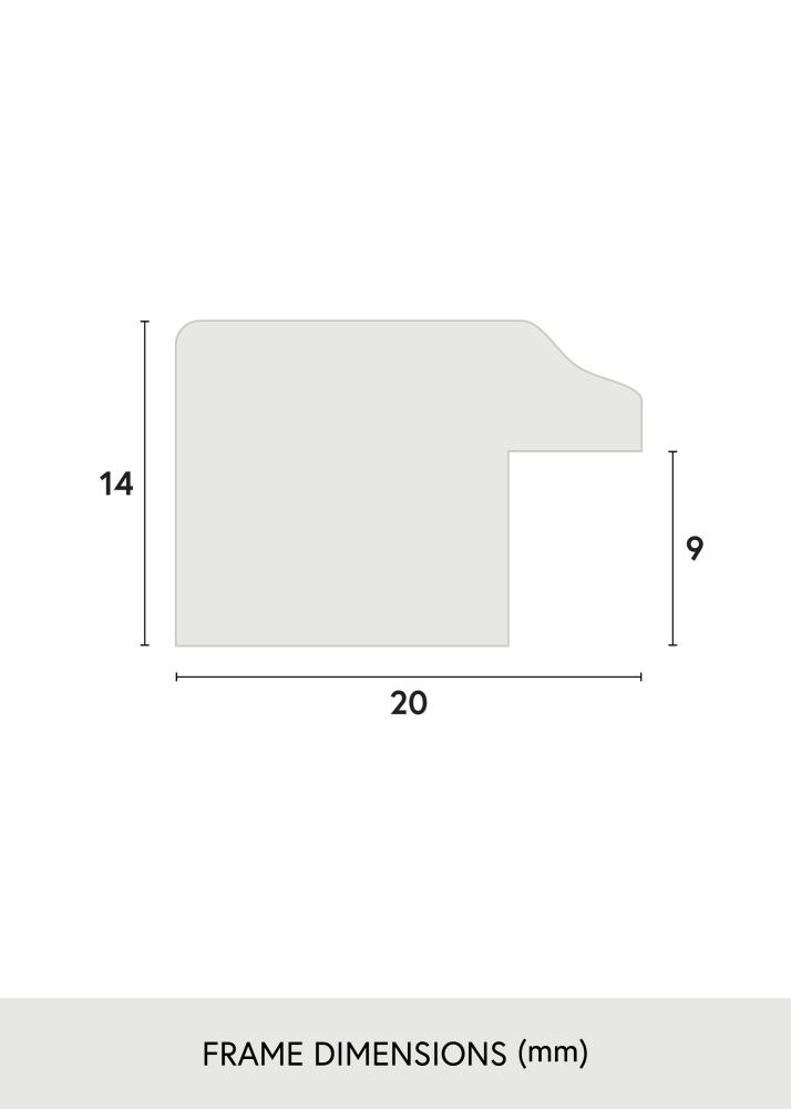 Рамка Whitby Акрилно стъкло Лилаво 40x40 cm