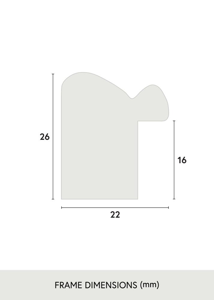 Рамка Canterbury Акрилно стъкло Син 40x50 cm