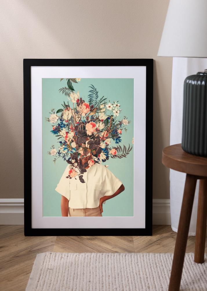 BGA Select Wide Акрилно стъкло Черно 70x100 cm