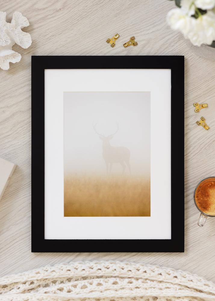 BGA Select Wide Акрилно стъкло Черно 70x100 cm