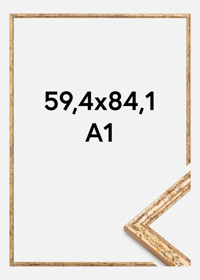 Рамка Claudia Акрилно стъкло Сребро 59,4x84,1 cm (A1)