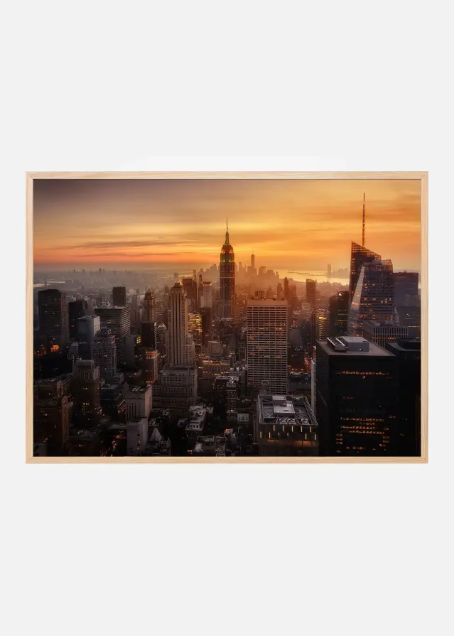 Manhattan's light Постер