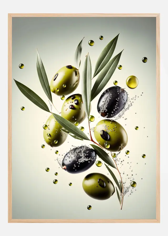 Fresh Olives Постер