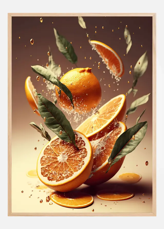 Fresh Oranges Постер