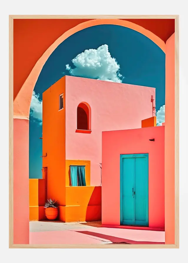 The Pink Village Постер