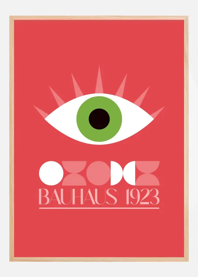 Bauhaus Goz Постер