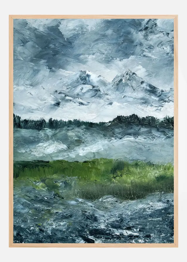 Landscape Study 1905 Постер