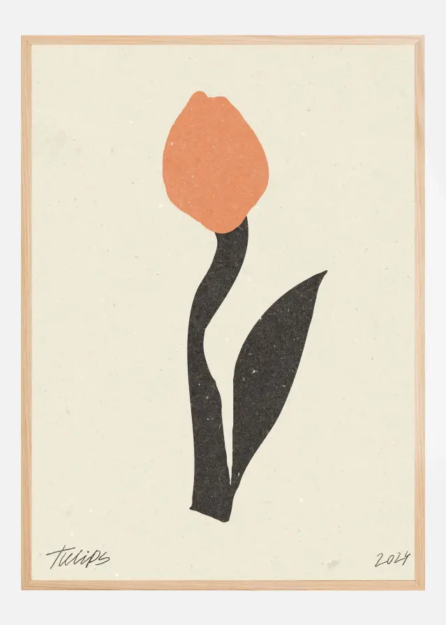 Modern Flower 01 Постер