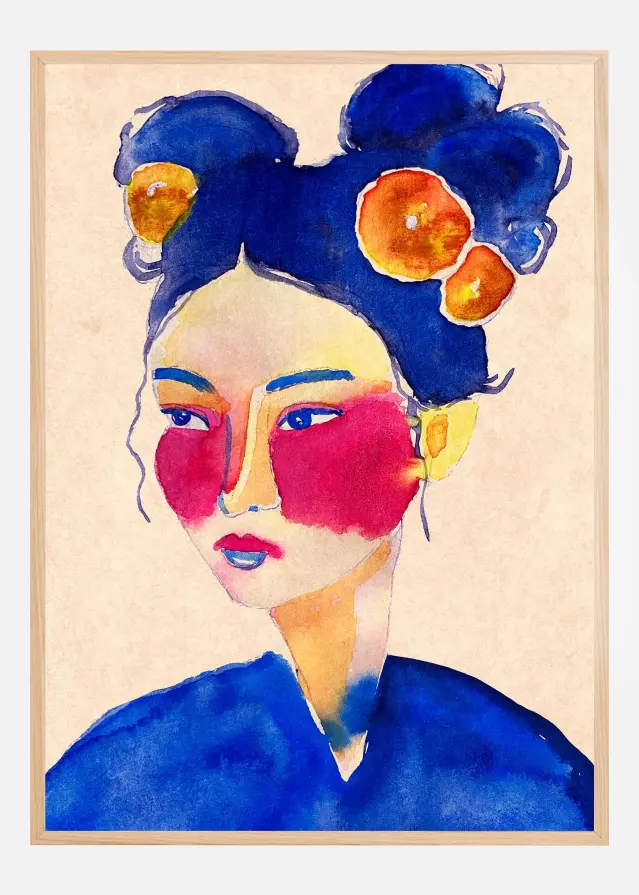 Asian Girl Постер