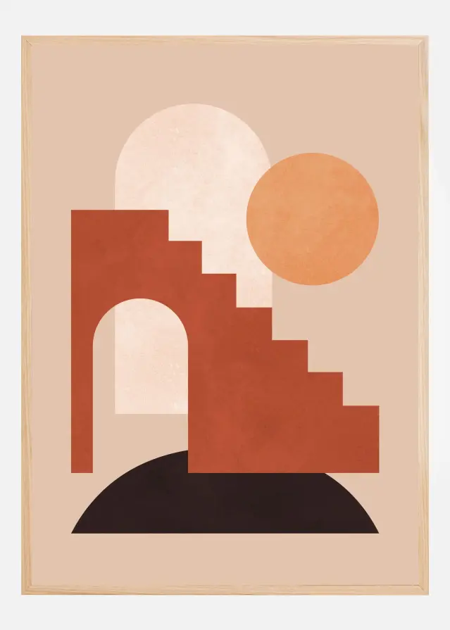 Geometric composition 4 Постер