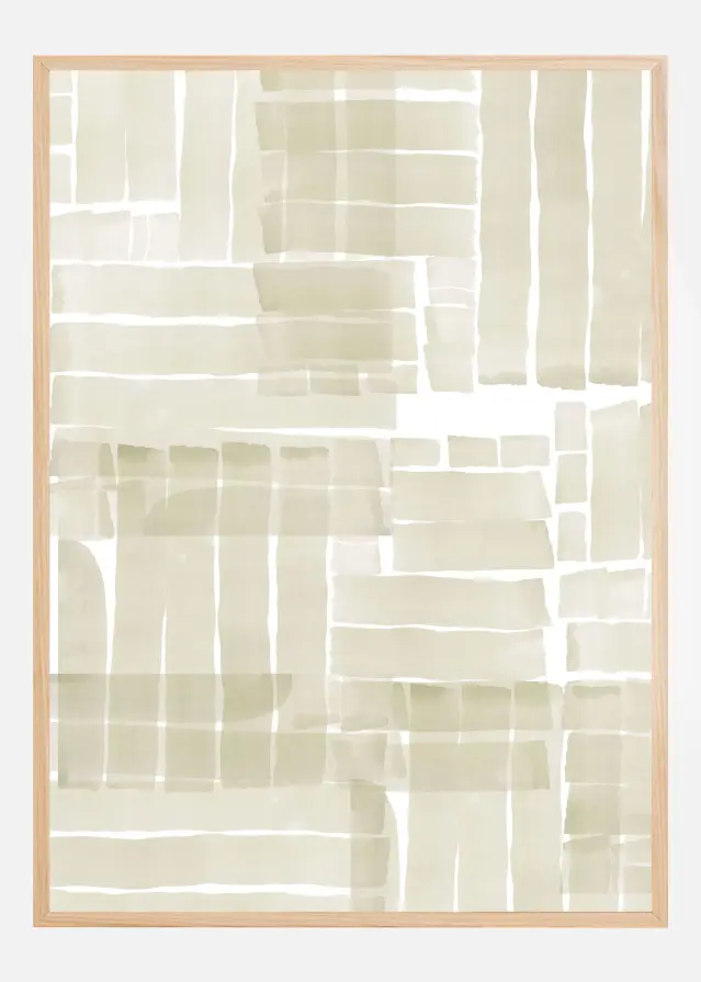 Neutral Tangle Grid 1 Постер