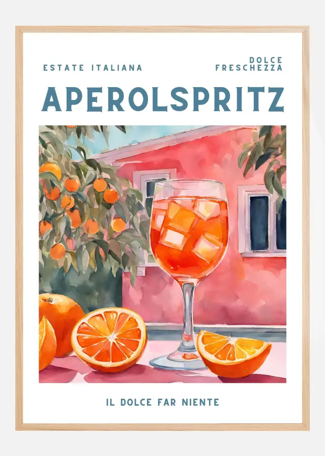 Aperol Spritz Постер