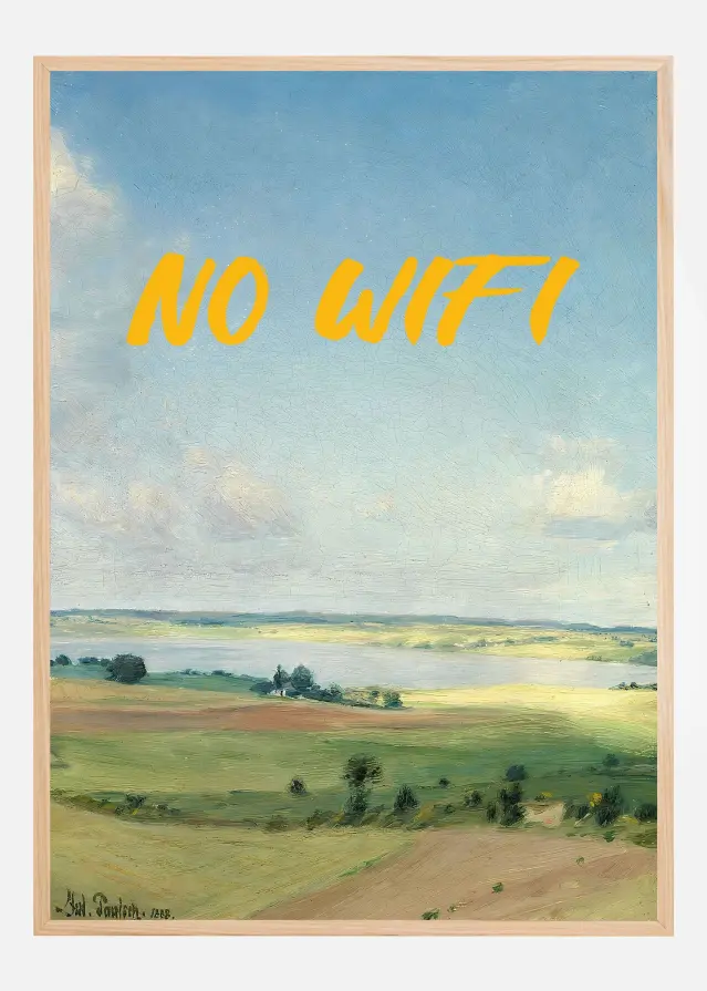 No Wifi Постер
