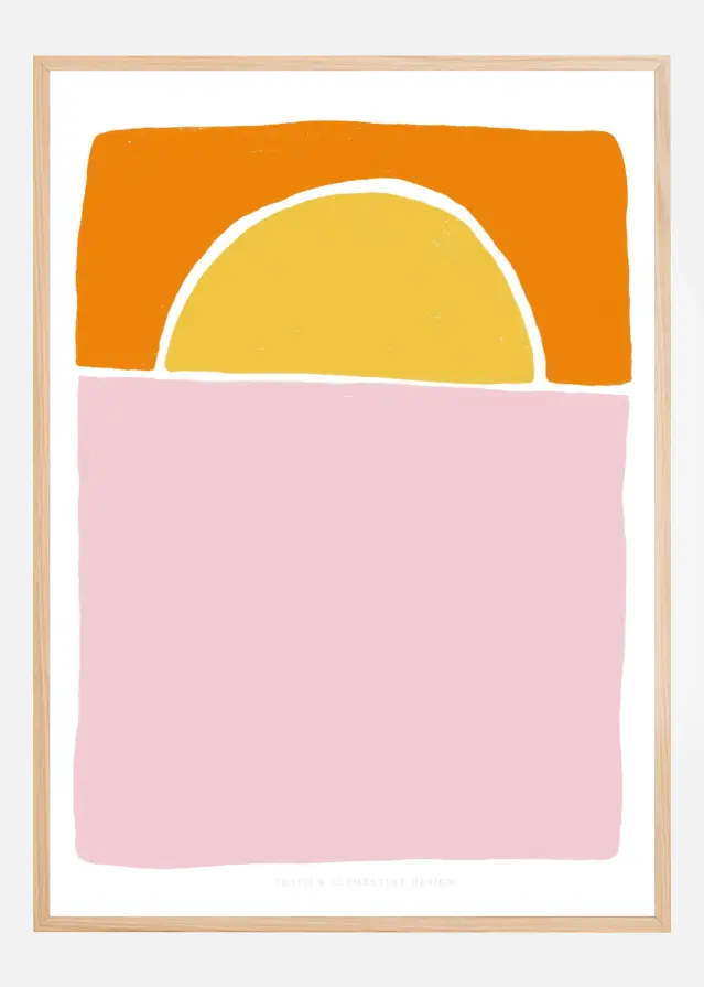 Pandc Sunset Copy Постер