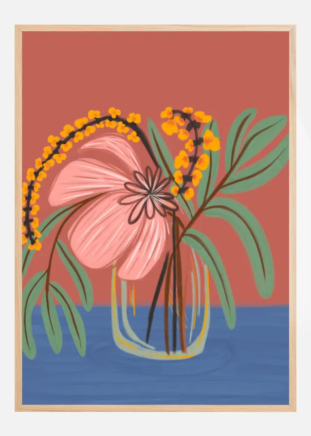 Earthen Blossom Постер