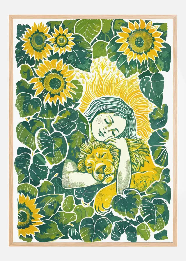 Lion Girl Постер