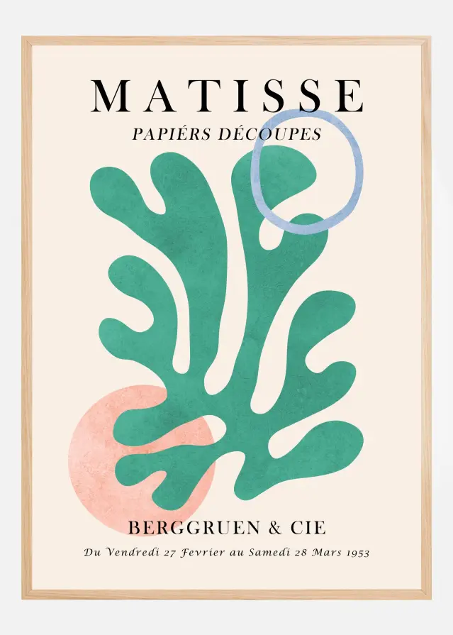 Matisse floral 6 Постер