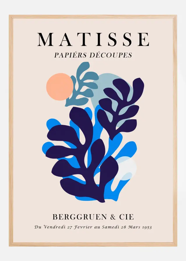 Matisse floral 5 Постер