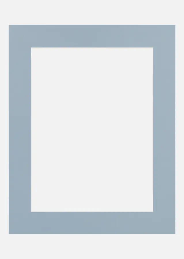 Пасапарту In A Fog (Бяло Ядро) 40x40 cm (29x29)