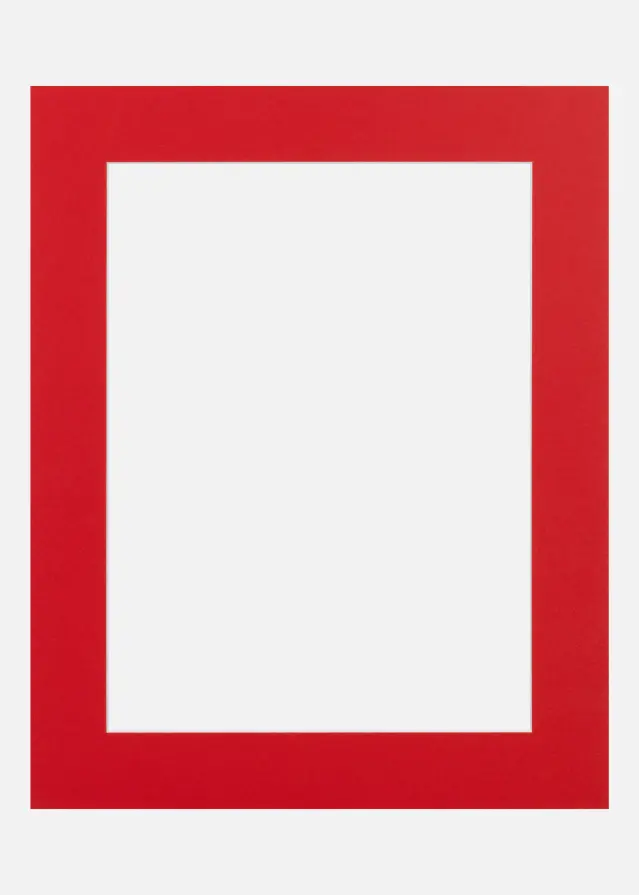 Пасапарту Red Hot (Бяло Ядро) 40x50 cm (29x39)