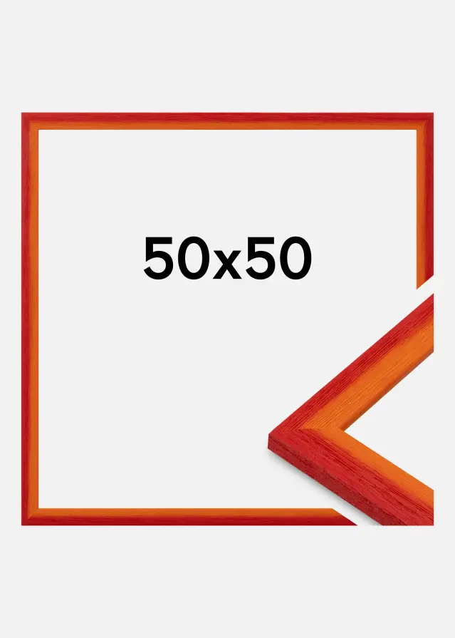 Рамка Cornwall Акрилно стъкло Червен 50x50 cm
