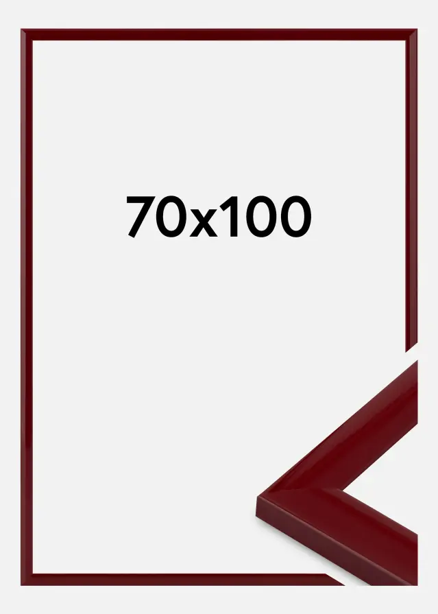 Рамка Dorset Акрилно стъкло Тъмночервен 70x100 cm