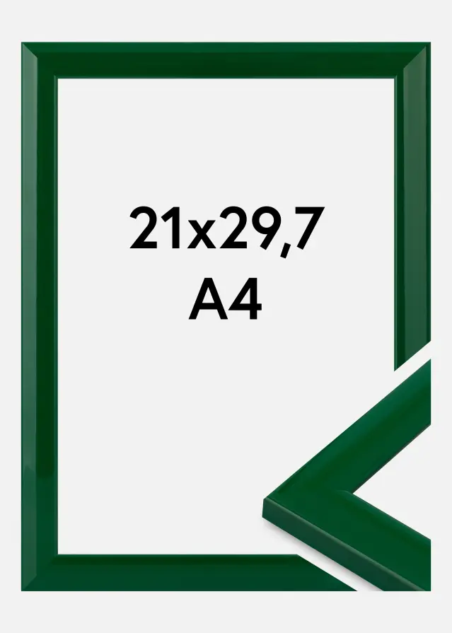 Рамка Dorset Акрилно стъкло Зелен 21x29.7 cm (A4)