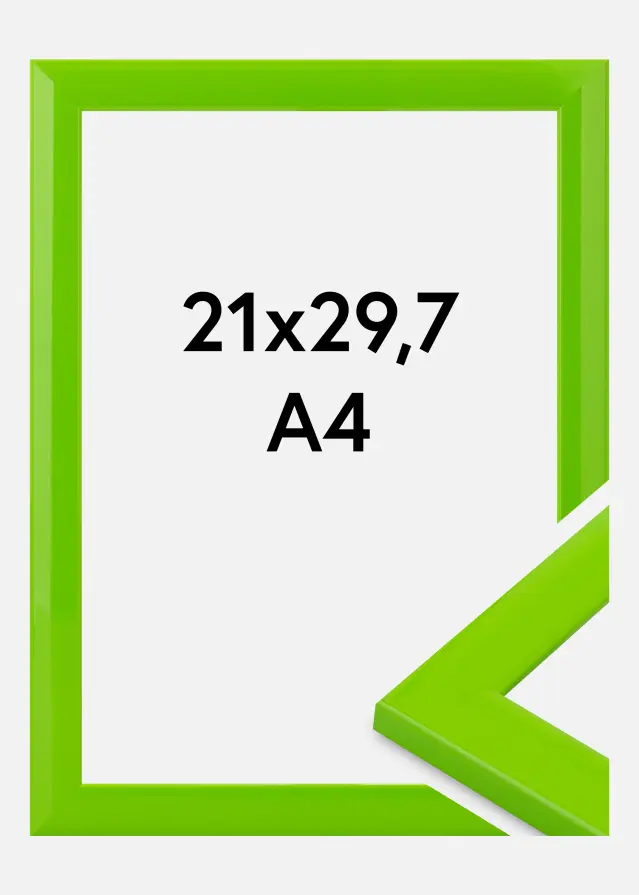 Рамка Dorset Акрилно стъкло Светлозелен 21x29.7 cm (A4)