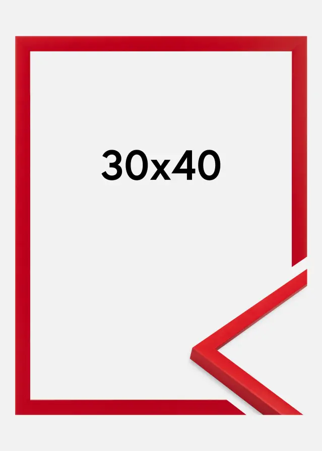 Рамка Kent Акрилно стъкло Червен 30x40 cm
