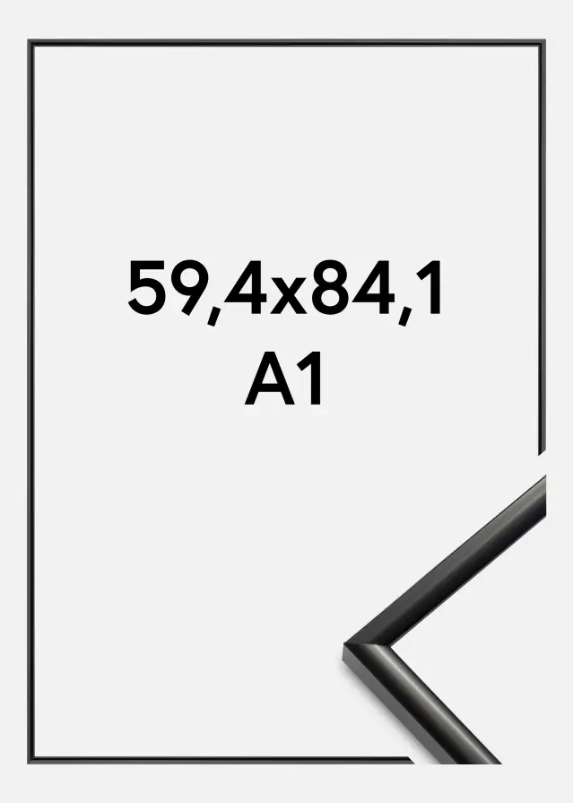 Рамка New Lifestyle Акрилно стъкло Черен 59,4x84,1 cm (A1)