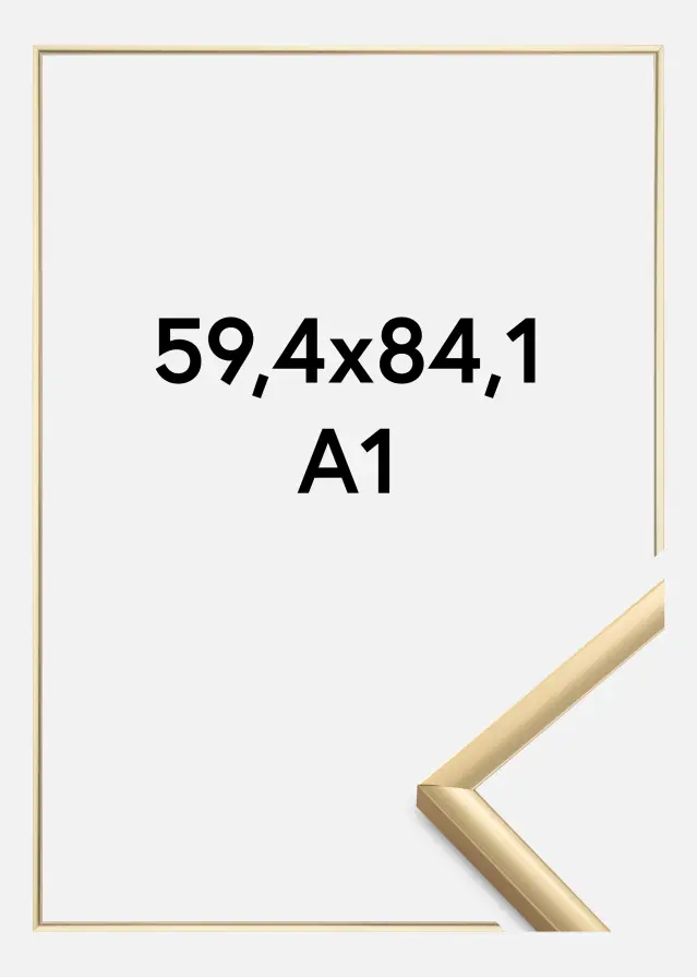 Рамка New Lifestyle Акрилно стъкло Злато 59,4x84,1 cm (A1)